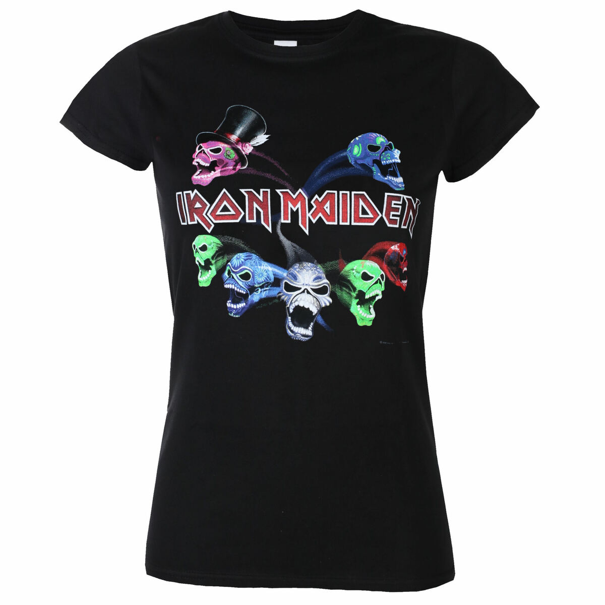 Tričko metal pánské Iron Maiden - LOTB Live Album Skulls - ROCK OFF - IMTEE106LB