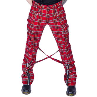 kalhoty pánské HEARTLESS - MIDAS - RED TARTAN, HEARTLESS
